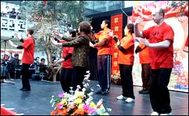 Tai Chi demonstration 