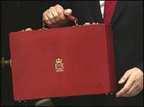 存放预算案的财相手提包