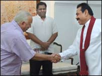 சம்பந்தர் மற்றும் மகிந்த (2006)