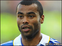 Chelsea defender Ashley Cole 