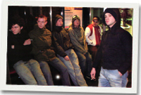 Texas Radio Band, llun gan Mei Lewis. Rhoddwyd gan 'Sound Nation'