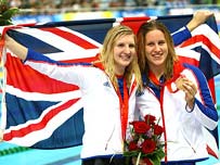 Rebecca Adlington a Jo Jackson