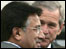 परवेज़ मुशर्रफ़ और जॉर्ज बुश