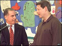 Howard Dean e Al Gore