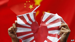 中日钓鱼岛争议上民族压力