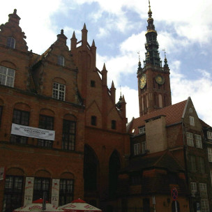Old buildings of Gdansk