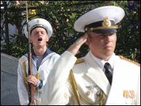 російський морський офіцер