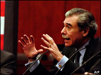 O secretário de Comércio dos Estados Unidos, Carlos Gutiérrez, em foto de arquivo