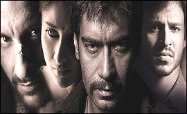 The main charcters in Omkara