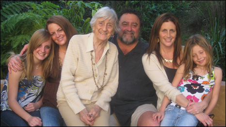 Neuroscientist Jim Fallon and family