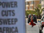 "power cuts sweep africa" newspaper board