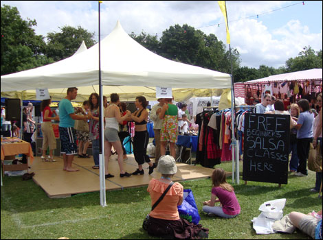 Sunday at the Godiva Festival 2009