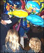 Balloon seller