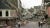 Market Street in Omagh the day following the Real IRA bomb in the town (Associated Press)