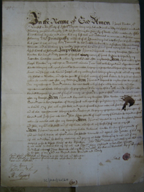 Joseph Newton's will 