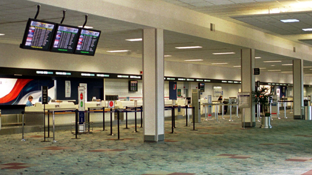 Aeropuerto desolado, Dayton, Ohio
