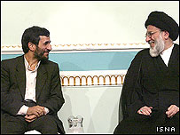 آقای احمدی نژاد و هاشمی شاهرودی