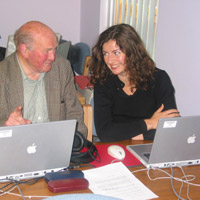 Emrys Evans a Gwyneth Glyn