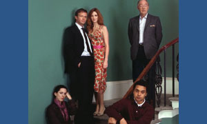 Joe's Palace: Tina Rebecca Hall), Richard Reece (Rupert Penry Jones), Charlotte (Kelly Reilly), Elliot Graham (Michael Gambon) and Joe (Danny Lee Wynter)