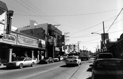 Above ground in Nogales, Mexico, a short walk from the border with the USA.