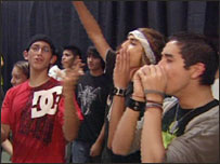 Pastor em ringue de luta livre no Texas