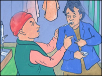 بهادرشاه و ثمرگل