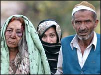 زلزلے کےمتاثرین