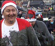 Maldon Mud Race contestant