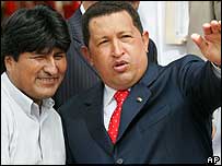 Morales ve Chavez