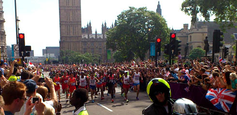 Olympic marathon runners