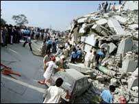 Zemětřesení v Pákistánu