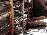 Zničené archiválie