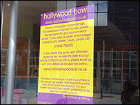 Statement from Hollywood Bowl bowling alley