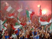 इटली में जश्न