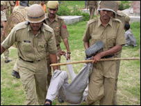 ہریانہ پولیس جھڑپیں