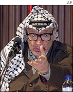 Jásir Arafat ztrácí přízeň Palestinců