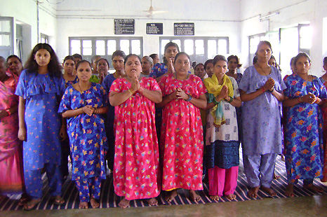 Women praying