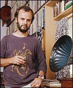 John Peel pictured at his home 'Peel Acres'