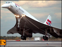 सुपरसॉनिक हवाई जहाज़ कॉन्कॉर्ड 