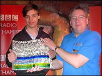 Write '07 winner Kevin Maltby with John Roberts
