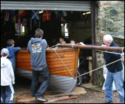 Skiff in Tarbert