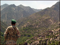 کنر در شرق افغانستان