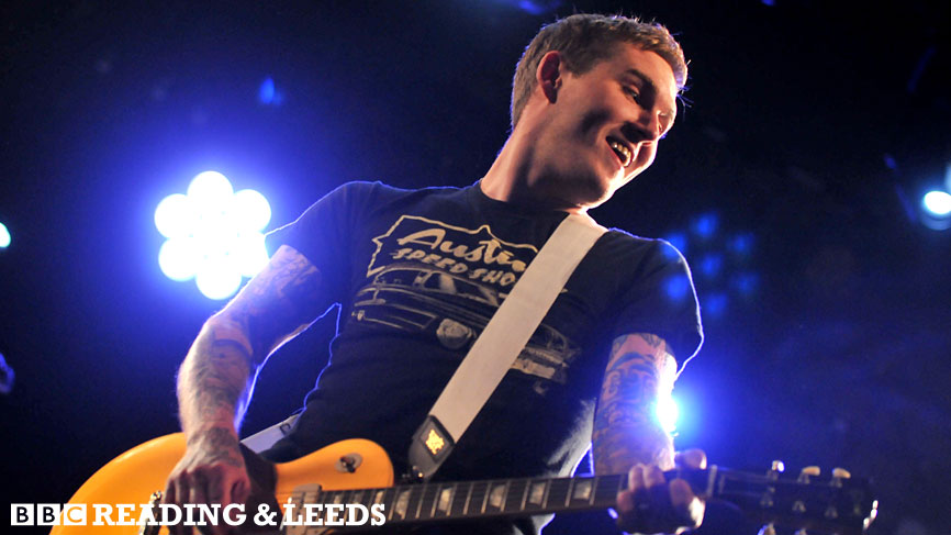 The Gaslight Anthem perform at Reading and Leeds 2009