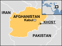 Bản đồ Afghanistan