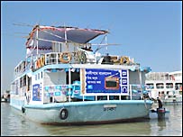 Cruiser chartered by the BBC