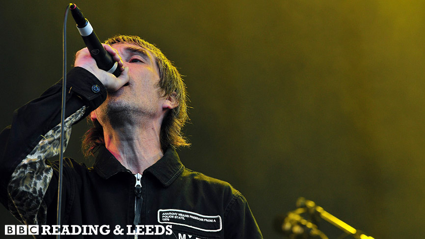 Ian Brown at Leeds festival