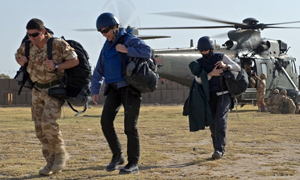 Jill spent much time in Helmand Province, Afghanistan