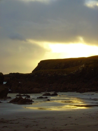 Motos beach at Bayble near Eagleton