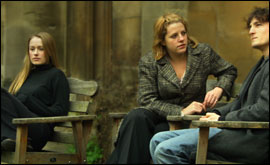 Helena Johnson, Pia Fitzgerald and Andy Mortimer