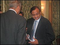 पी चिदम्बरम